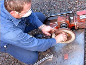 儒安機械剎車盤修復機現場圖 儒安機械剎車盤修復機現場圖